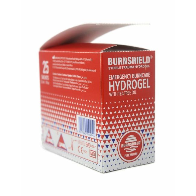 BURNSHIELD BURN GEL PACKET 1/8oz - 25CT/BOX