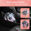 Carbella Palm Tree Sunset Car Window Sun Shade Auto Shade for Windshield Visor