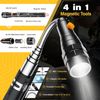 Telescoping Magnetic Pick up Tool Kit, 1 Lb & 15 Lb Rod, Mirror & LED Flashlight