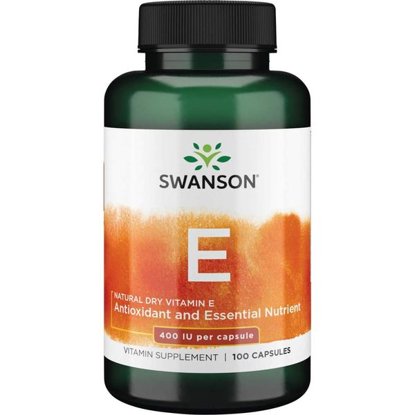 Swanson Natural Dry Vitamin E 400 Iu (180.2 Milligrams) 100 Capsules