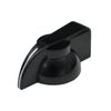 6.4mm Round Hole K7-1 Chickenhead Long Pointer Machine/Amplifier Control Knob Pack of 5