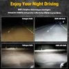 Lasfit H4 9003 LED Headlights Bulbs Conversion Kit Hi/Lo Beam Bright 6000K White