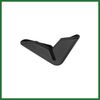 Motoforti 2pcs Black Universal Auto Car Side Door Edge Corner Guard Protector Long-lasting