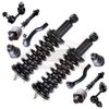 Front Struts & Sway Links & Tie Rods Ball Joints For Frontier Pathfinder Xterra