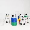 Left Right Center Dice Game Prime Set Bundle- 2 Pack Assorted Colors