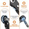 Right Angle Offset Screwdriver Set Mens Gifts, Mini Ratcheting 90 Degree Ratchet