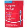 Colgate Wisp Mini Portable Brush - White Coolmint - Pack of 24