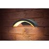 Integral LED Curve Wall Light IP54 7.5w 360lm 3000K Dark Grey