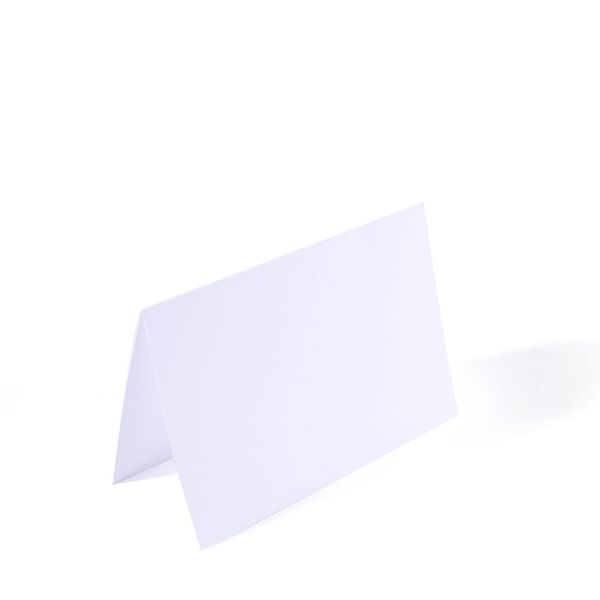 Vaessen Creative Small Rectangular Florence Blank Craft Cards, White, Set of 25, Matching Envelopes Available