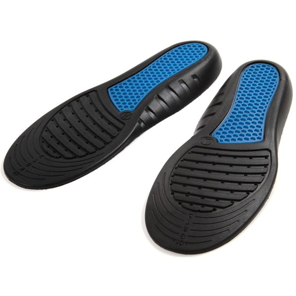 Heal foot Insole, Ergonomic Shock Dispersion Absorbent Insole (Large)