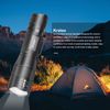 Small & Extremely 5.3oz Zoomable LED Tactical Handheld Flashlight with Batteries