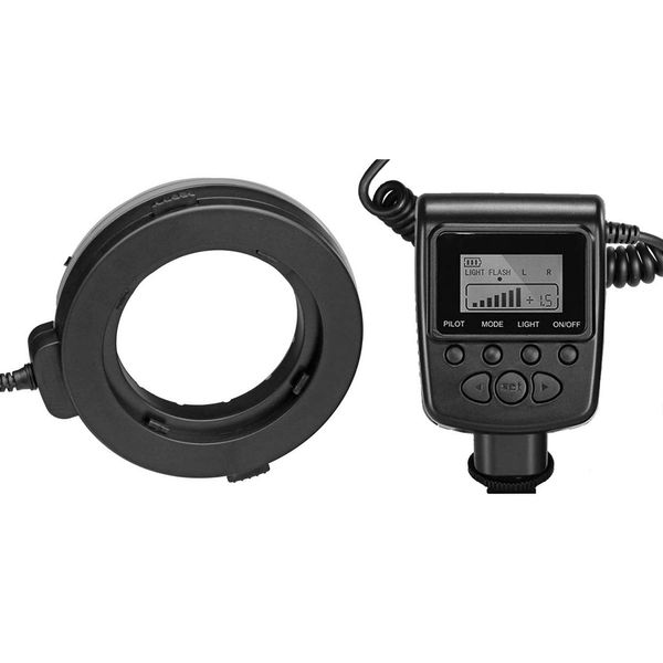 Dual Macro LED Ring Light/Flash Compatible with Nikon D850 (Applicable for All Nikon Lenses)