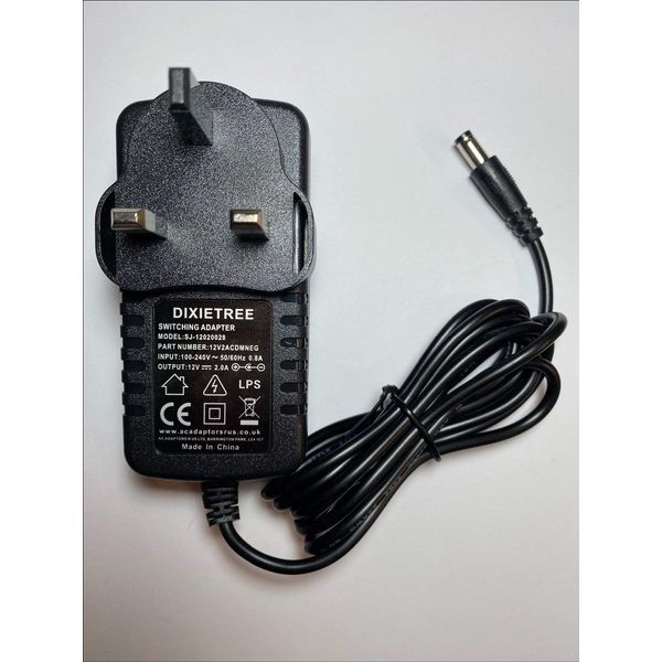 Replacement for 12V TC HELICON VOICETONE CORRECT XT VOCAL PROCESSOR POWER SUPPLY CHARGER