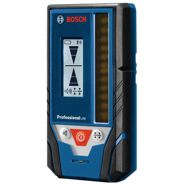 Bosch LR8 Line Laser Level Receiver for Green Beam and Red Beam Laser Leveling Tools