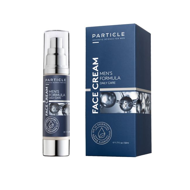 Particle Mens Face Cream - 6 in 1 Mens Face Moisturizer (1.7 Oz) - Eye Bags Treatment & Face Lotion for Men - Mens Anti Aging Cream - Wrinkle & Dark Spots Mens Face Cream (Pack of 1 (1.7 oz.))