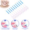 160 Pieces Dual-Use Interdental Brushes, Silicone Tooth Floss Picks Dental Picks Interdental Brush Toothpick Dental Brushes Teeth Brush Picks for Braces Oral Cleaning