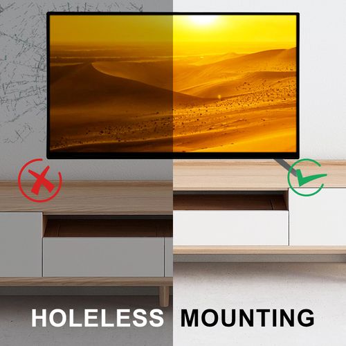 TV Mounts,Table Top TV Stand Fit for Hisense 55U6K,65U6K Smart TV Leg, 55U6K TV Bracket with Screws and Installation Instructions