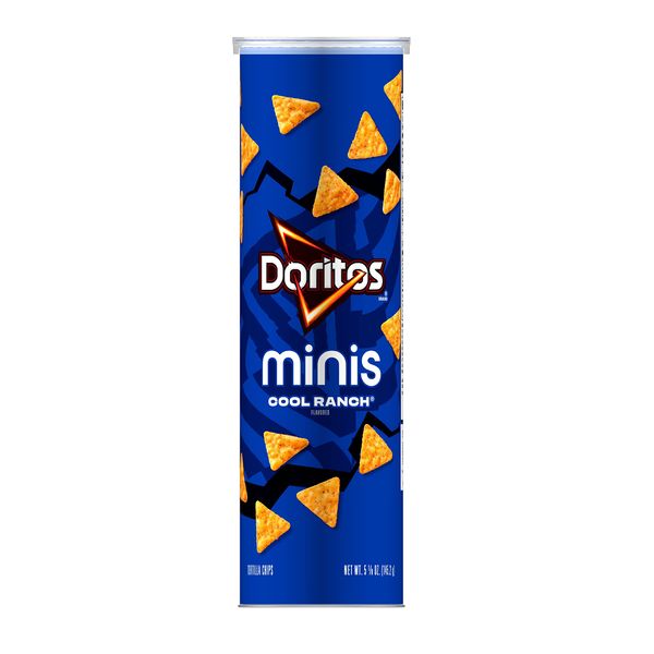 Doritos, Mini Tortilla Chips, Cool Ranch, 5.12 Oz, 1 Count