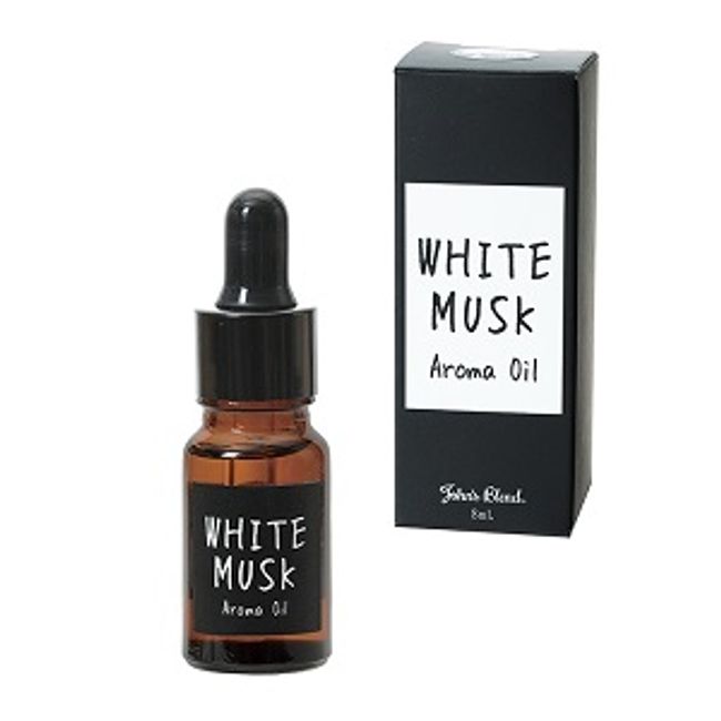 [Next day delivery available] [Nol Corporation] John&#39;s Blend Aroma Oil White Musk 8mL [Daily Necessities]