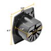 Halotronics RV Square Electrical Cable Hatch for 30 Amp Cords (White)