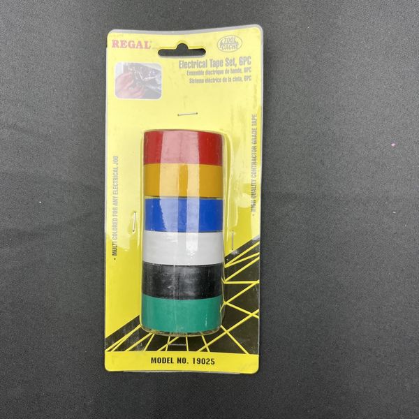 Regal 19025 Electrical Tape, 6-piece, C15