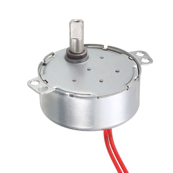 Rebower Synchronous Motor AC 12V 8-10RMP 50-60Hz 4 Watt C W/CCW Electric Motor Turntable Motor Cup Turner Electric Fan