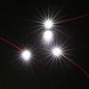 BRIKSMAX LED Dot Lights 15cm White Dot Ligths for DIY Lego/Moc Lighting(3 Pack)