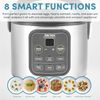 Aroma 8 Cup Digital Rice Cooker with Steamer and Slow Cook Function