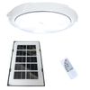 Solar Powered Ceiling Light 100W Indoor Light with Remote and Timer for Barn Shed Garage
