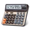 Comix Desktop Calculator, Large Computer Keys, 12 Digits Display, Champaign Gold Color Panel, C-2735