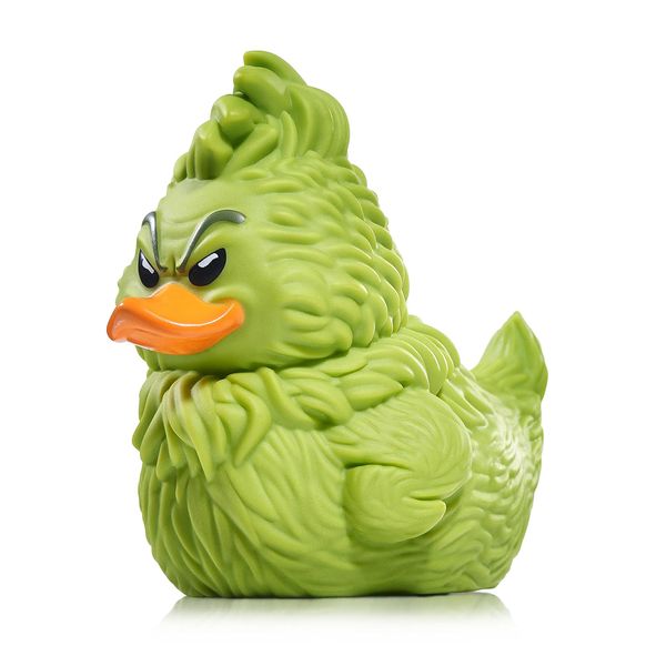 TUBBZ Boxed Edition Dr Seuss Grinch Collectible Vinyl Rubber Duck Figure - Official Grinch Merchandise - TV, Movies & Video Games