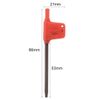 uxcell Torx Screwdriver, T10 S2 Flag Handle Star Driver Key Wrench Spanner 2 Pcs