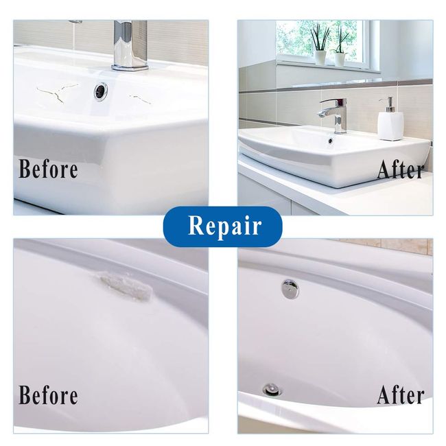 Porcelain Repair Kit,fiberglass Tub Repair Kit For Shower White