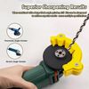 2 Pack Drill Bit Sharpener for All Bits - Multipurpose Grinding Attachment with Angle Guide, Compatible with Angle Grinders & 4mm–12mm Sockets (Portable & Durable)