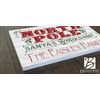 Personalized Santa's Workshop Wood Christmas Sign