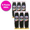 Freetress Synthetic Crochet Braid - DEEP TWIST 14" (6 Pack, 2)