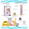 Pool Float - 74" PURPLE GOLD NOODLE - SET OF 2