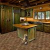 MyTinyWorld Dolls House Miniature Parquet Flooring Light Brown Oak Square Effect