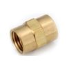 ANDERSON METALS 756103-02 1/8" Brass Coupling