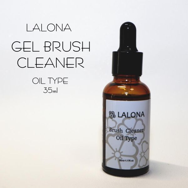 LALONA Brush Cleaner (Oil Type) (35ml) Brush Cleaning/Brush Care/Maintenance/Gel Brush Cleaner