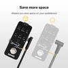 Donner 15cm Guitar Effect Pedal Cable Flat Patch Cable Black 6-Pack
