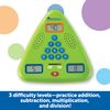 Learning Resources Minute Math Electronic Flash Card, Maths Resources, Homeschool, Maths Travel Games, 3 Difficulty Levels, Ages 6 7 8 Plus