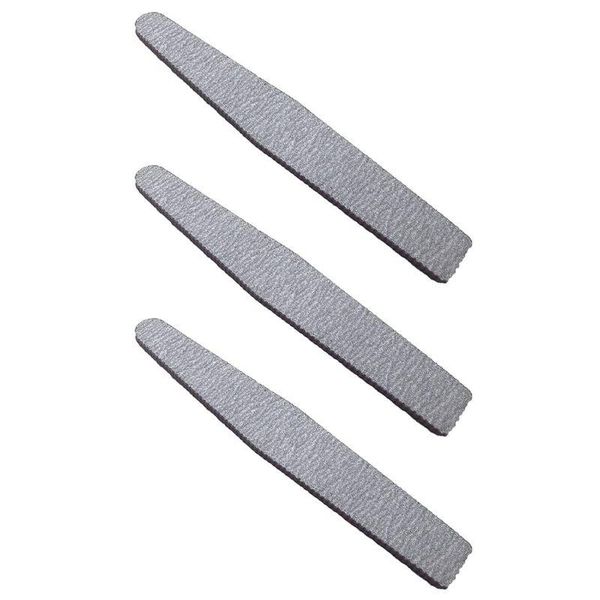 wumio Nail File 3-Piece Set 100G 180G Zebra File Nail Tool Gel Nail Removal File Nail Buffer Salon