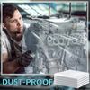 Datanly 10 Pcs Engine Bag Cover Engine Storage Bag, Clear, 39.4 x 47.2 Inch