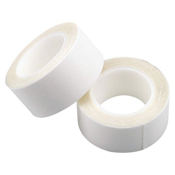 Natuce 2 Rolls 6 Meters Wig Tape, 20mm Hypoallergenic Double Sided Wig Tape, Double Sided Wig Tape Roll, Body Tape, Toupee Tape Body Adhesive Tape for Hair Extensions