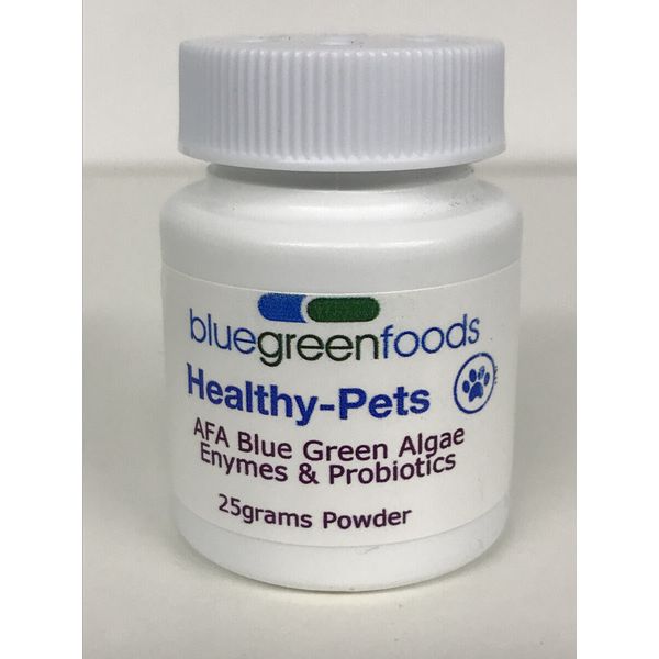 Healthy-Pets Dog Food Supplements AFA Blue Green Algae with Probiotics Enzymes