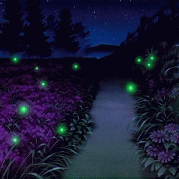 Solar Powered Firefly Lights, MYHH-LITES Flickering Fireflies String Lights with 7 Amusing Fireflies Bulbs, Brings Back Memories of Your Childhood