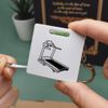Azeeda 'Treadmill Exercise' Keyring Tape Measure/Spirit Level Tool (KM00035404)