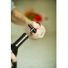 Gentlemen's Hardware Corkscrew Compact Keychain Wine Bottle Opener, 76mm Long, Black