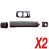 2X SLIDING OUTER DOOR HANDLE FRONT REAR SIDE FOR RENAULT Master 806075963R